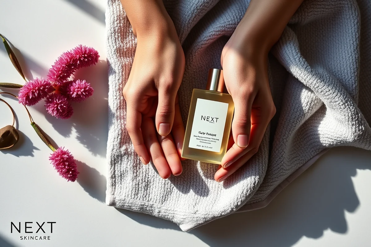 next beauty haircare fragrance product — Next Beauty Haircare Fragrance Product (the finished result)